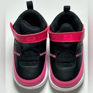 jordan sneakers pink and black